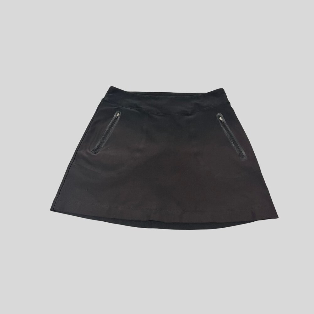 Nike Women’s Black Golf Skirt Size M – Performance Stretch with Zipper Pockets